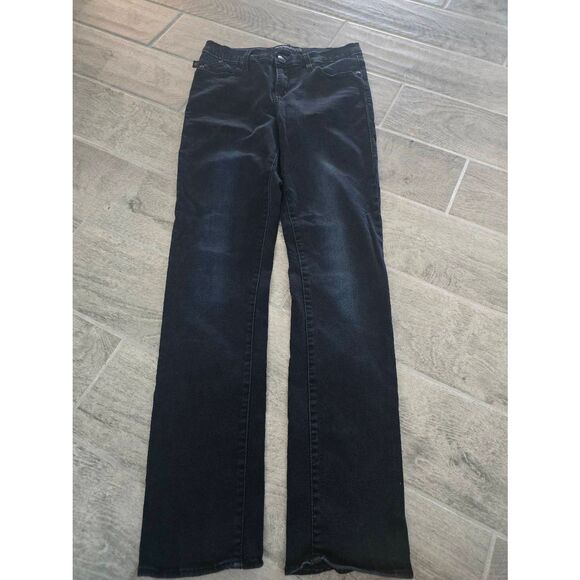 Rock & Republic Berlin Dark Wash Straight Skinny Leg Jeans Size 12 M - Picture 1 of 10